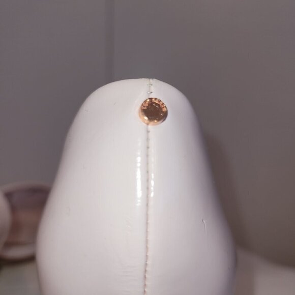 Ted Baker Zenadia Patent Leather Kitten Heels in Pastel Pink Size 6.5 - Picture 6 of 12